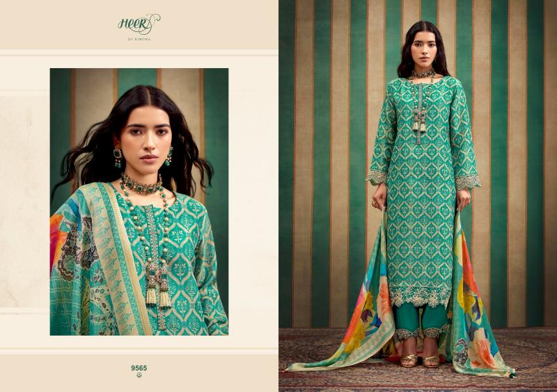 Kimora Heer Norah Vol 200 Catalog unstitched salwar kameez wholesale market in delhi