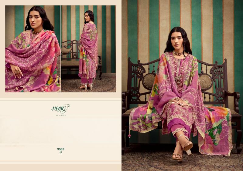 Kimora Heer Norah Vol 200 Catalog unstitched salwar kameez wholesale market in delhi