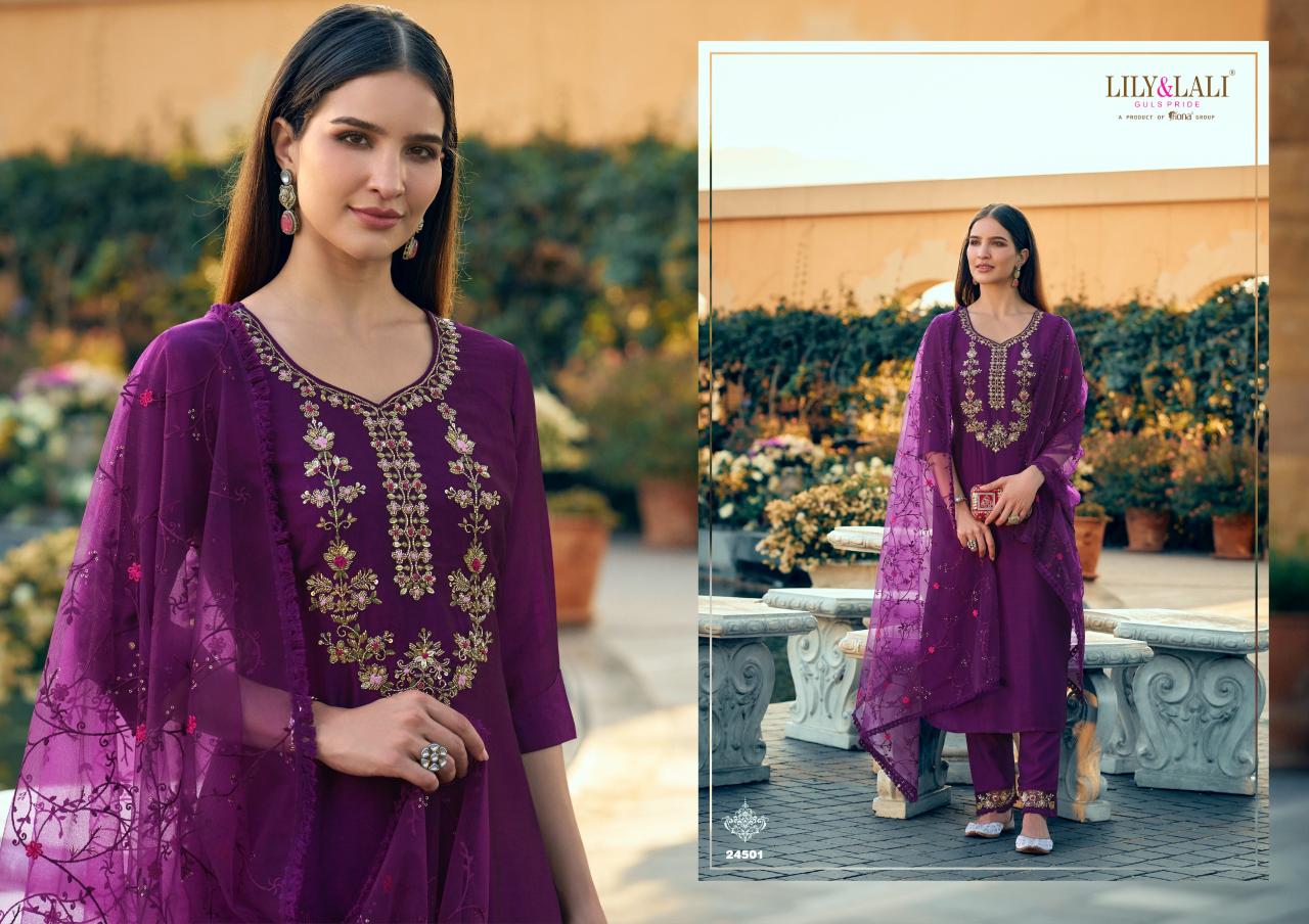 Lily & Lali Maria 9 Vol 5 Catalog latest kurti neck designs catalogue