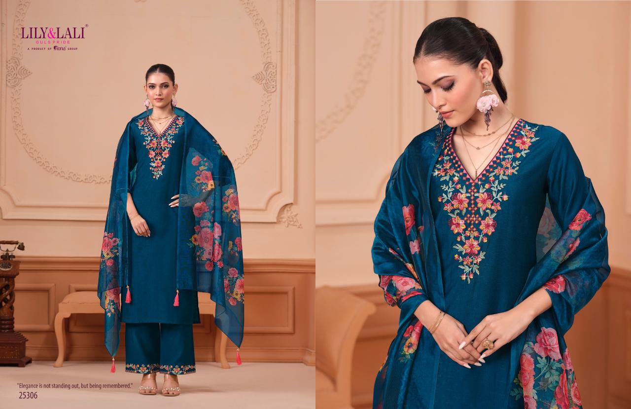 Lily & Lali Monalisa Vol 6 catalog buy catalogue embroidered kurtis online india