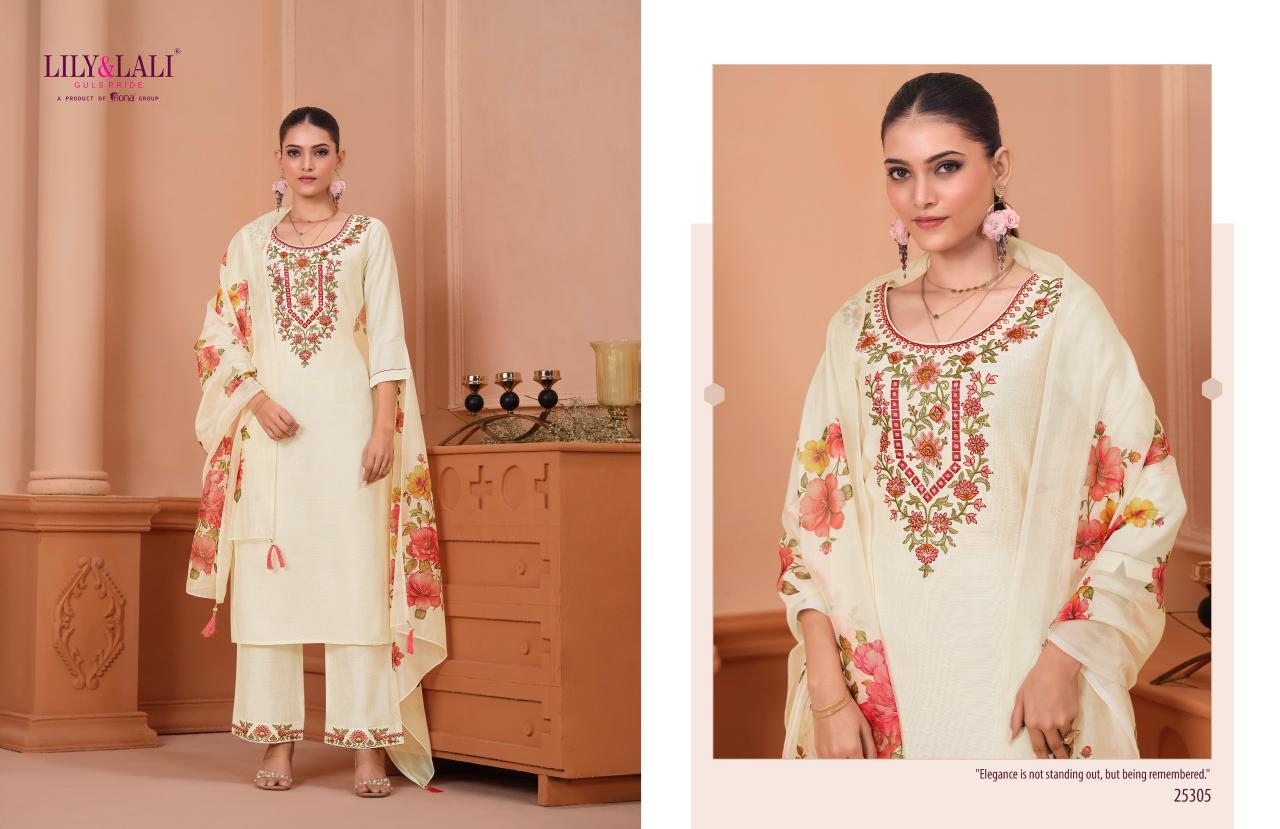 Lily & Lali Monalisa Vol 6 catalog buy catalogue embroidered kurtis online india
