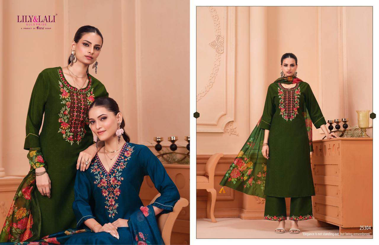 Lily & Lali Monalisa Vol 6 catalog buy catalogue embroidered kurtis online india