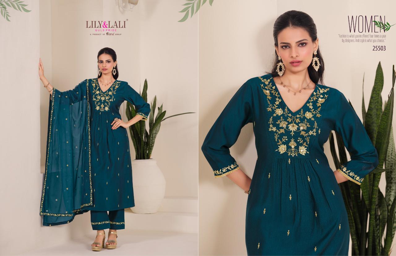Lily & Lali Zari Catalog ladies kurtis manufacturer wholesaler distributor of ladies kurtis