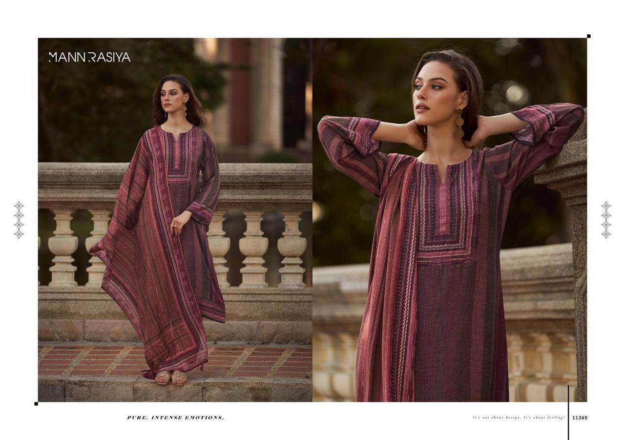 Mannrasiya Sofiya Catalog muslin silk salwar suit