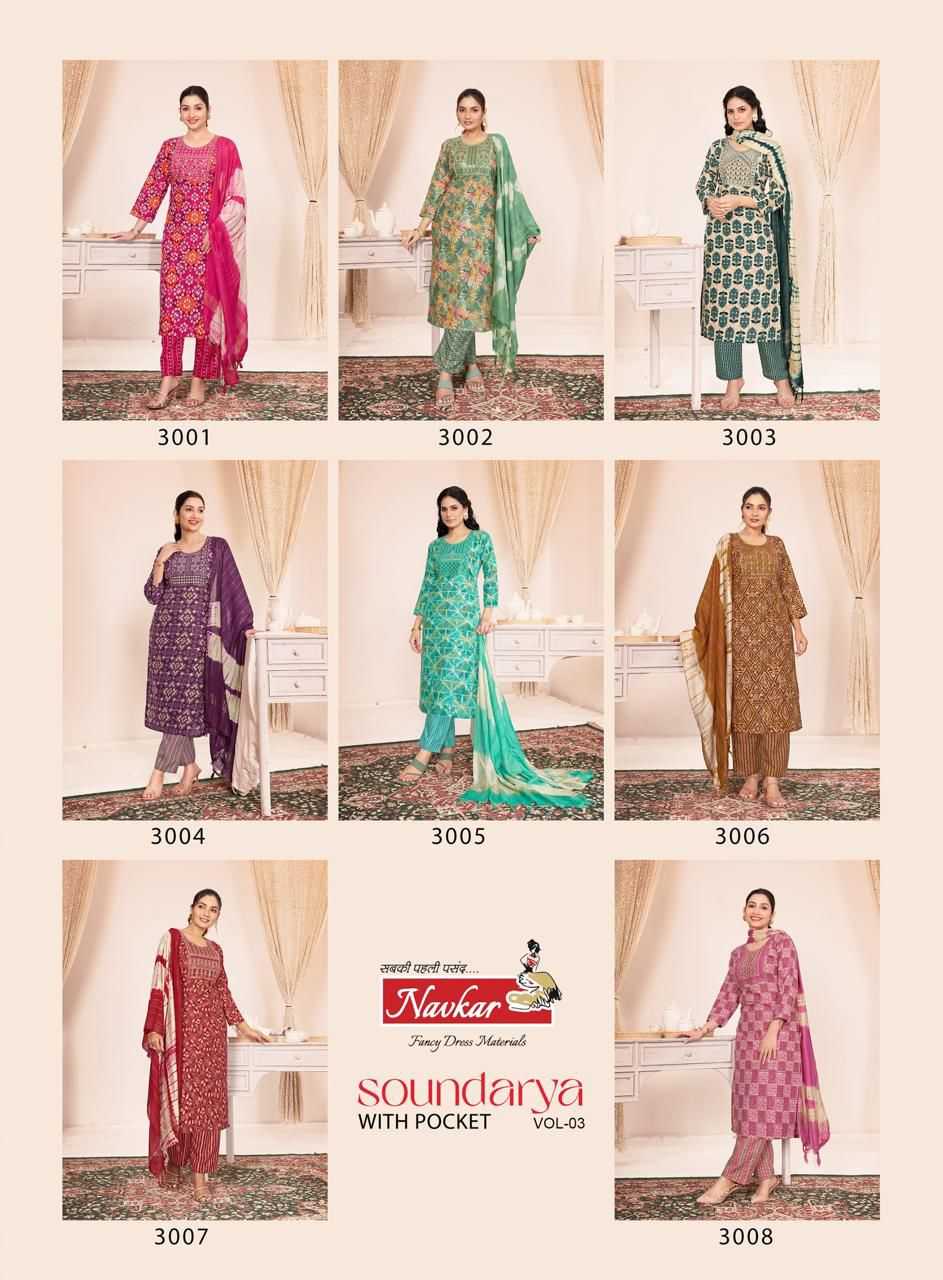 Navkar Soundarya Vol 3 Catalog kurti design catalogue