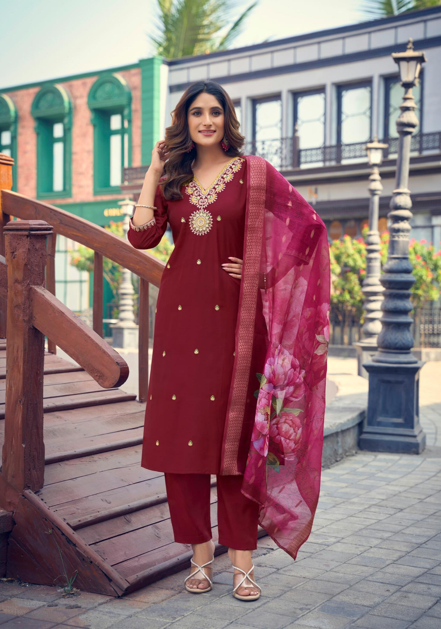 Ossm Nusrat Vol 3 Catalog divyanshi kurtis catalogue wholesale