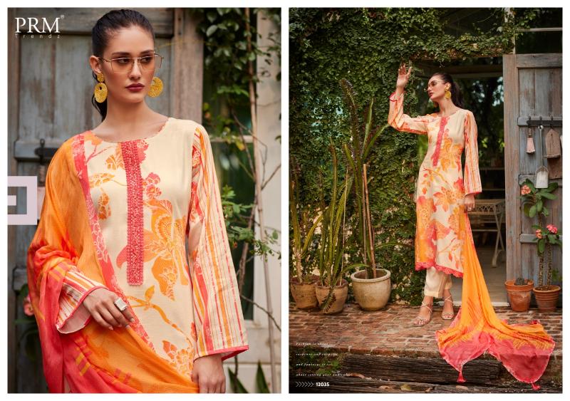 PRM Trendz Noreen Catalog wholesale dress material dealers in chennai