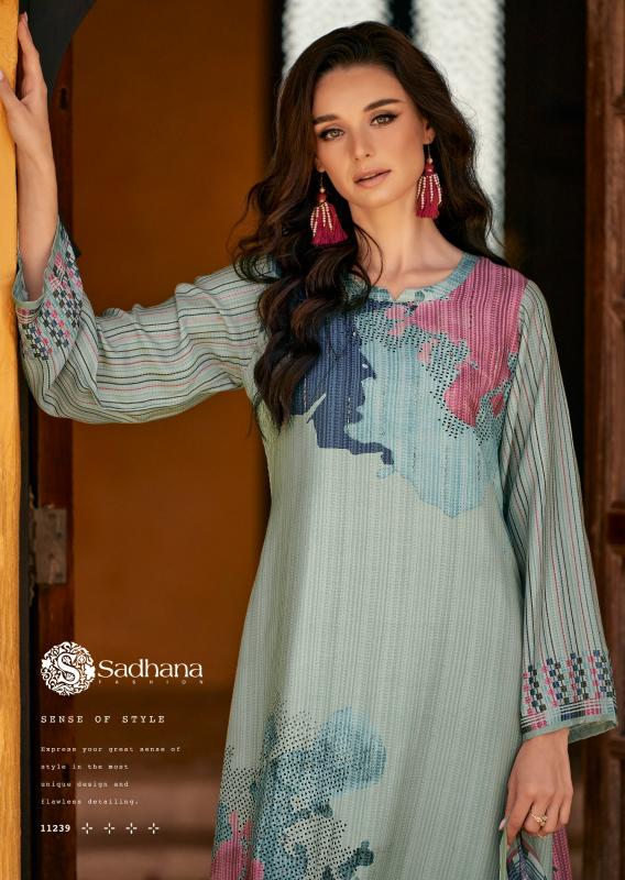 Sadhana Fashion Anahira Catalog unstitched heavy salwar kameez in jaipur wholesale with price
