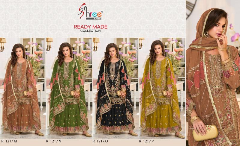 Shree Fabs R 1217 MNOP catalog designer pakistani suits buy online