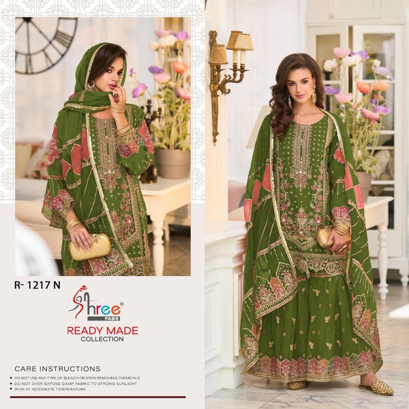 Shree Fabs R 1217 MNOP catalog designer pakistani suits buy online
