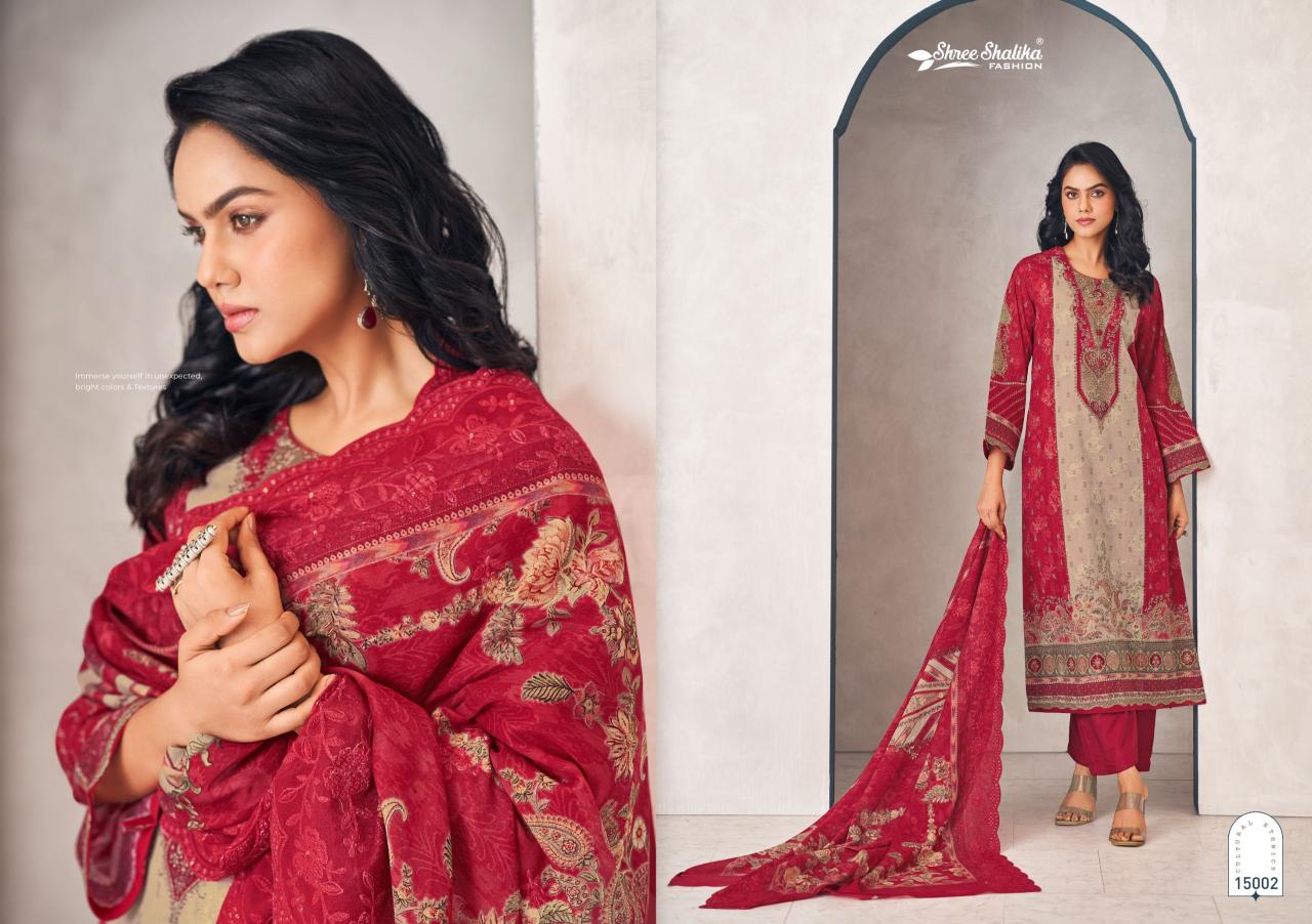Shree Shalika Mannat Vol 15 Catalog unstitched salwar kameez wholesalers in india