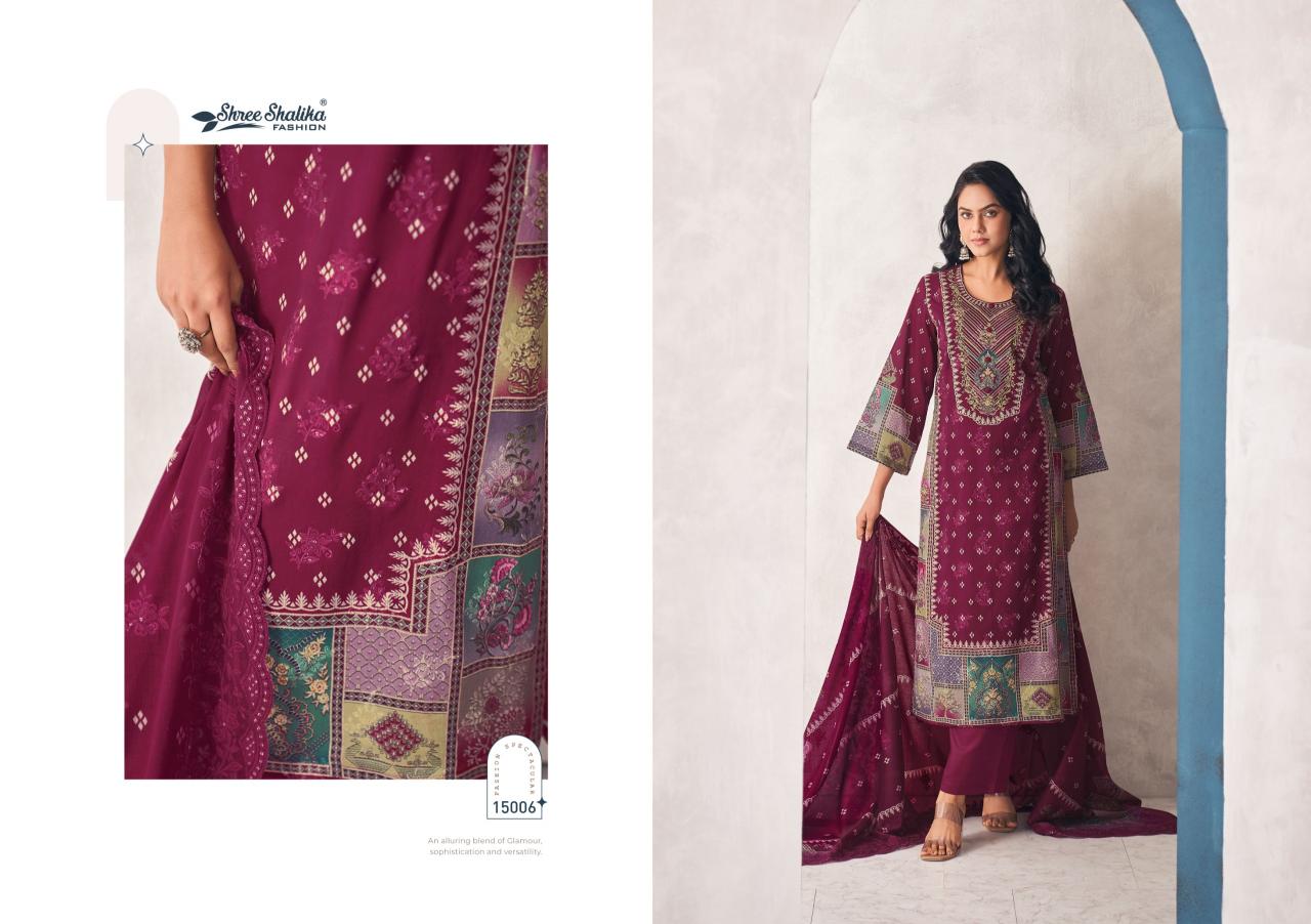 Shree Shalika Mannat Vol 15 Catalog unstitched salwar kameez wholesalers in india
