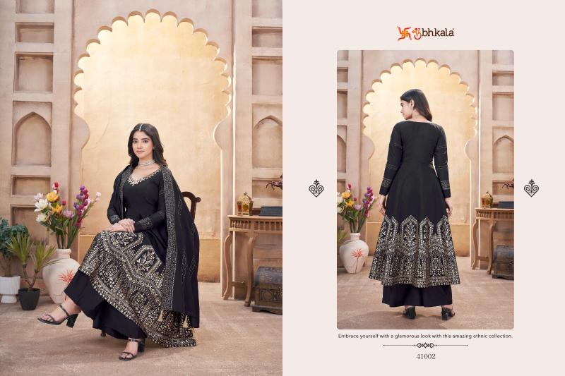 Shubhkala Festive Flair Catalog Roman Silk churidar salwar kameez wholesale market