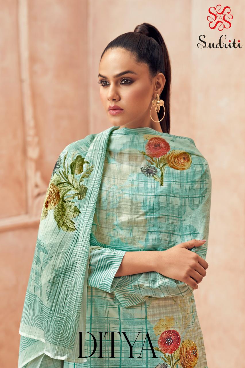 Sudriti Ditya Catalog unstitched salwar kameez wholesale pakistan