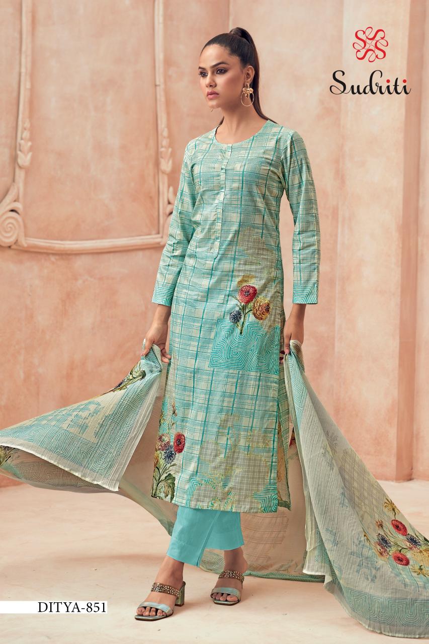 Sudriti Ditya Catalog unstitched salwar kameez wholesale pakistan