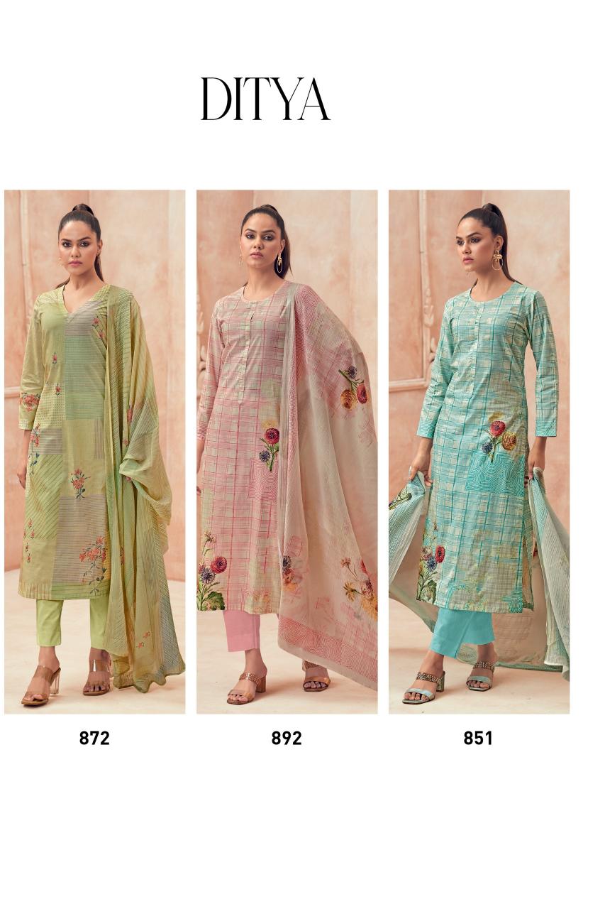 Sudriti Ditya Catalog unstitched salwar kameez wholesale pakistan