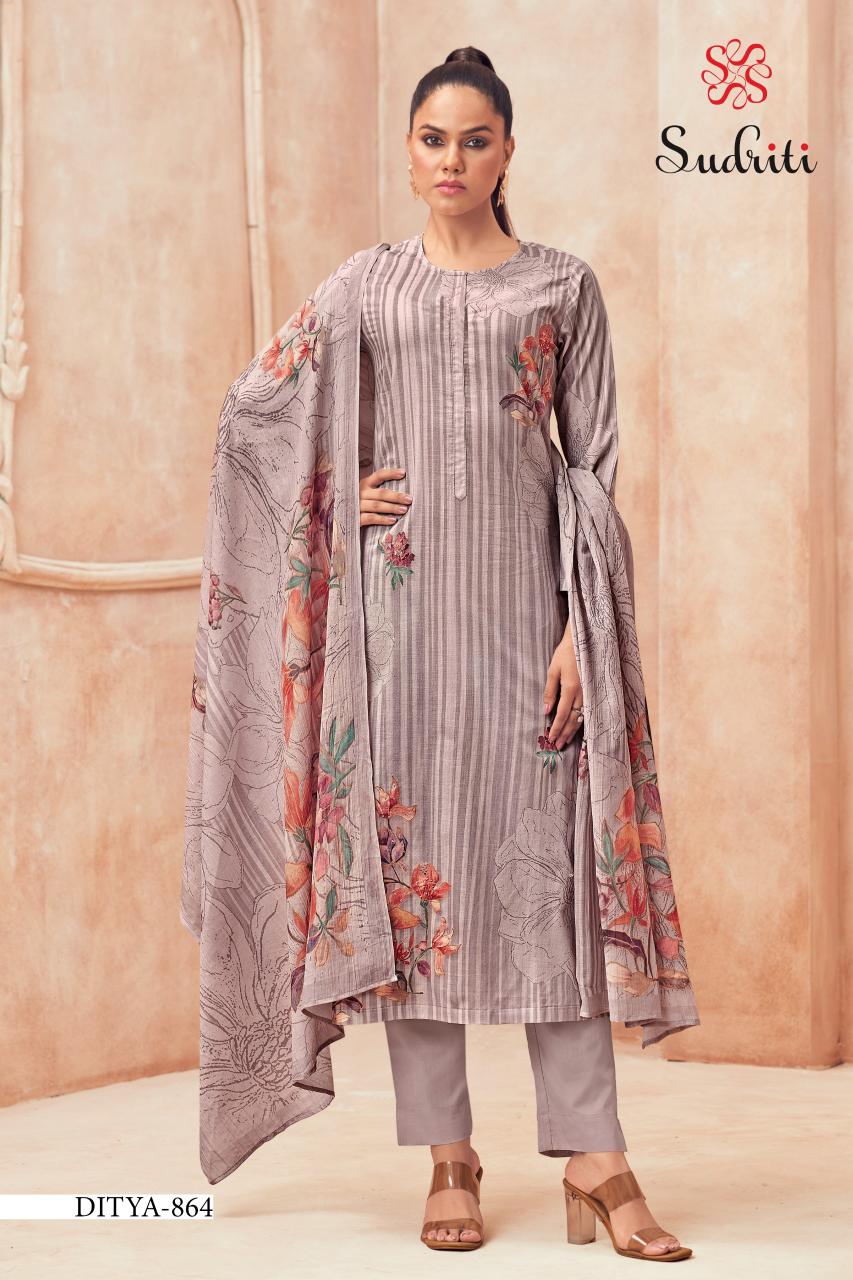 Sudriti Ditya Catalog unstitched salwar kameez wholesale pakistan