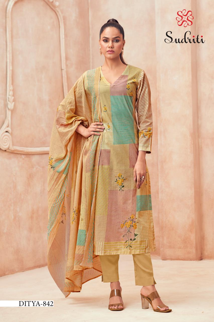 Sudriti Ditya Catalog unstitched salwar kameez wholesale pakistan