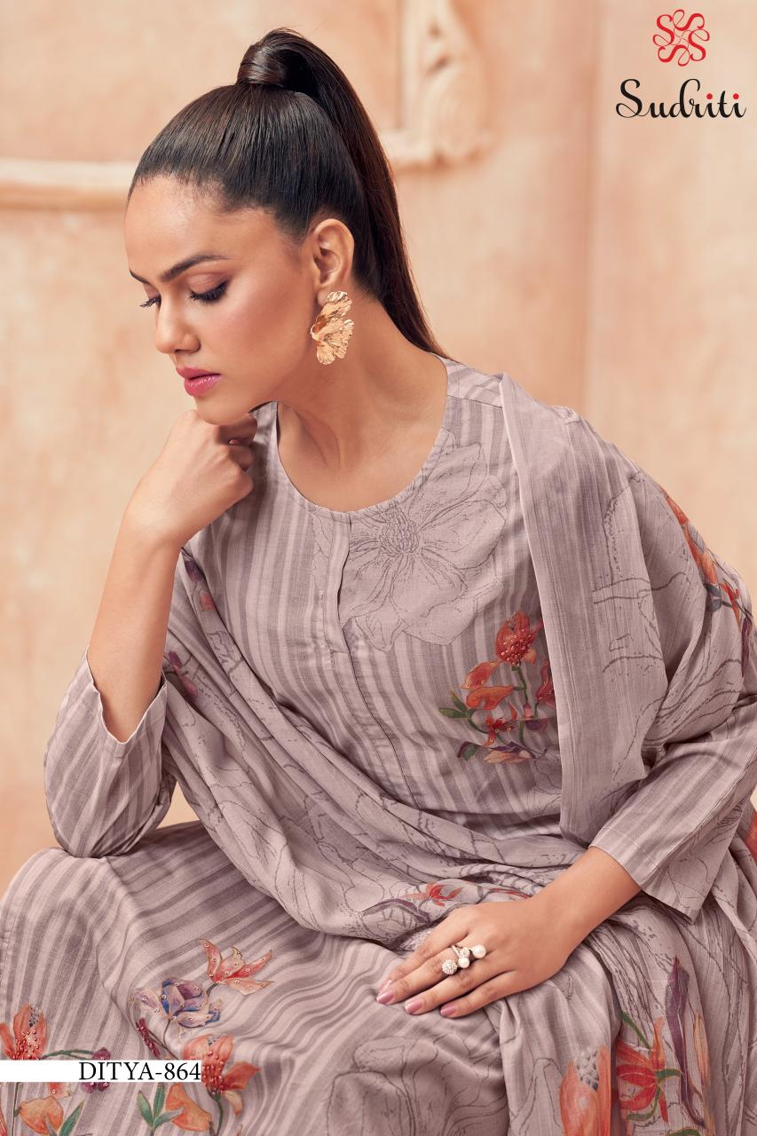 Sudriti Ditya Catalog unstitched salwar kameez wholesale pakistan
