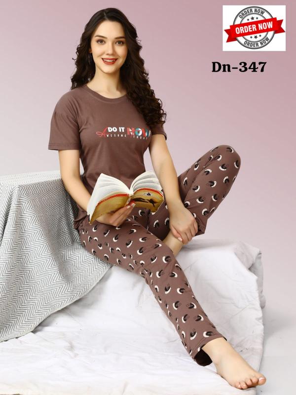 SUMMER SPECIAL VOL.#DN 347 Catalog pajama set night dress