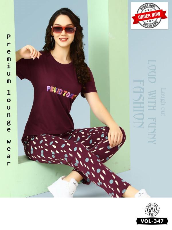 SUMMER SPECIAL VOL.#DN 347 Catalog pajama set night dress