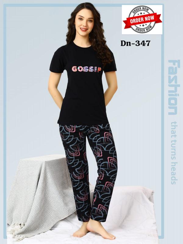 SUMMER SPECIAL VOL.#DN 347 Catalog pajama set night dress
