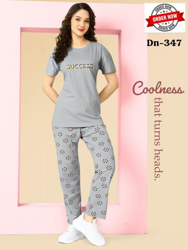 SUMMER SPECIAL VOL.#DN 347 Catalog pajama set night dress