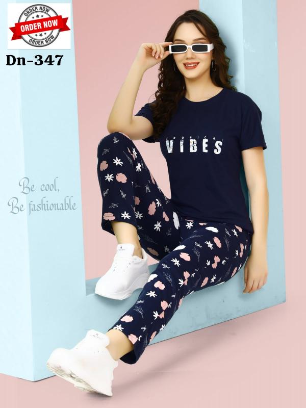 SUMMER SPECIAL VOL.#DN 347 Catalog pajama set night dress