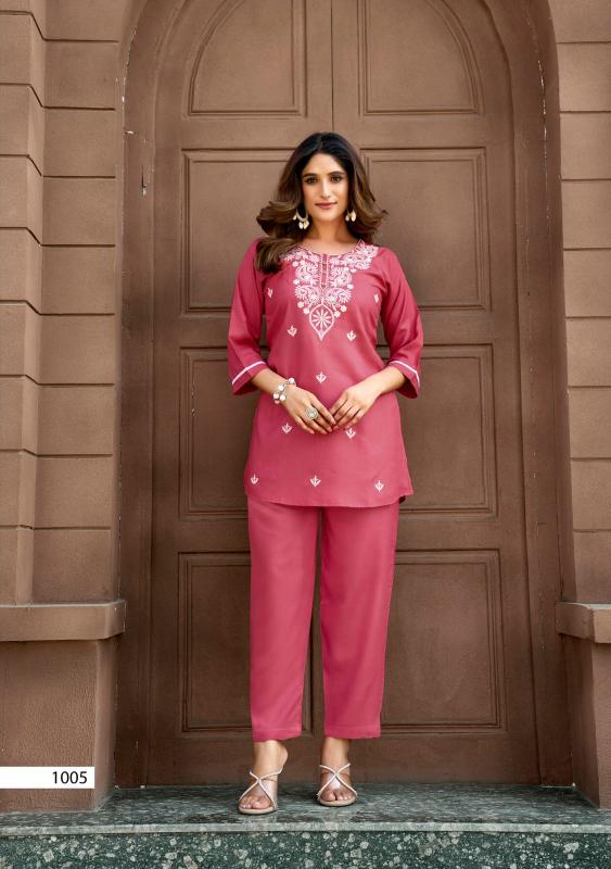 Tips & Tops Polo Catalog Heavy Reyon Co Ord Set