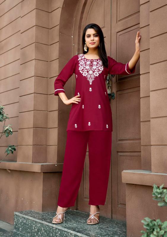 Tips & Tops Polo Catalog Heavy Reyon Co Ord Set