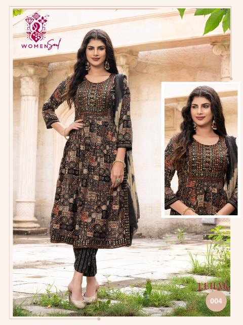 Women soul Lehak Vol 4 Catalog ladies kurtas and kurtis from manufacture for wholesale