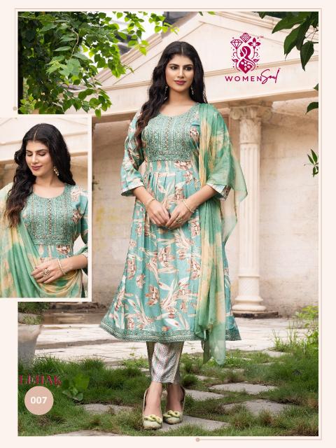 Women soul Lehak Vol 4 Catalog ladies kurtas and kurtis from manufacture for wholesale