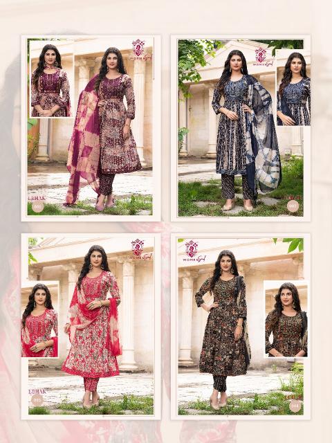 Women soul Lehak Vol 4 Catalog ladies kurtas and kurtis from manufacture for wholesale
