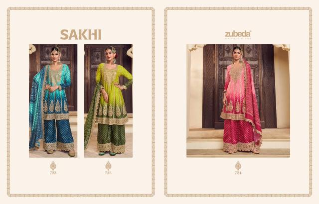 Zubeda Sakhi Catalog sharara pakistani suit