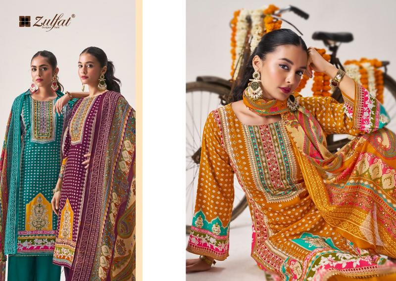 Zulfat Aayat Vol 14 Catalog dress material wholesale market in pune