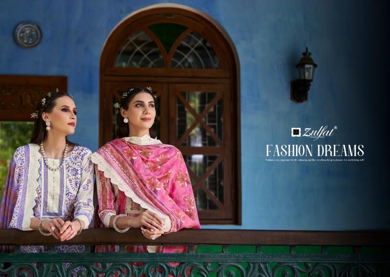 Zulfat Farhana Vol 8 Catalog best womens wholesale cotton dress material stores in hyderabad