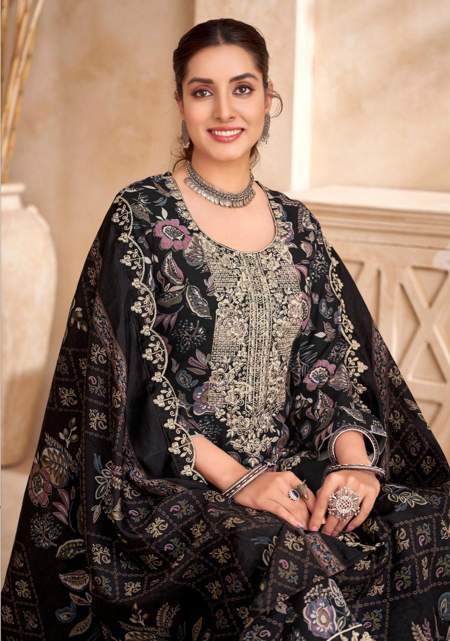 Alok Black Diamond Vol 6 Catalog wholesale dress material markets in nashik