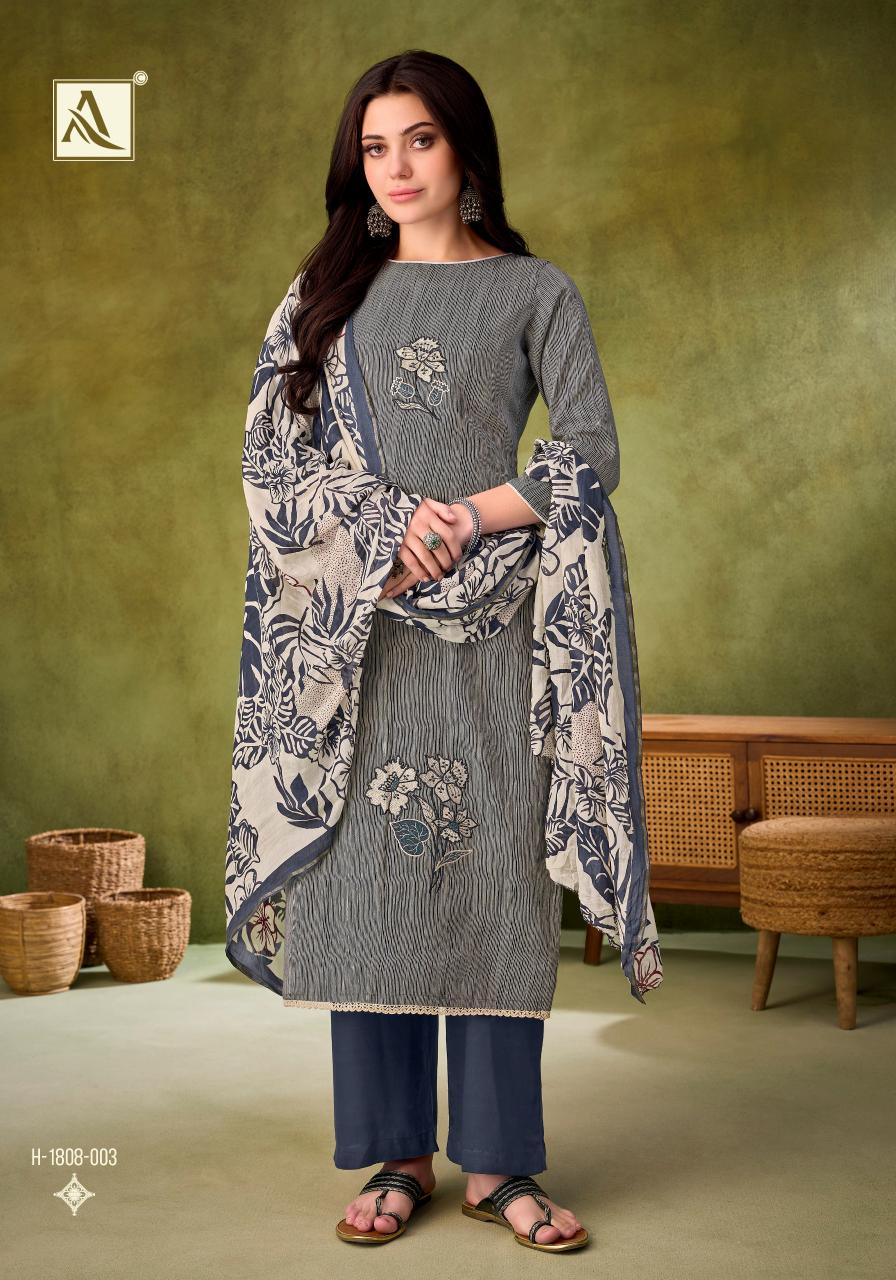 Alok Vihani catalog Embroidered delhi wholesale market dress material