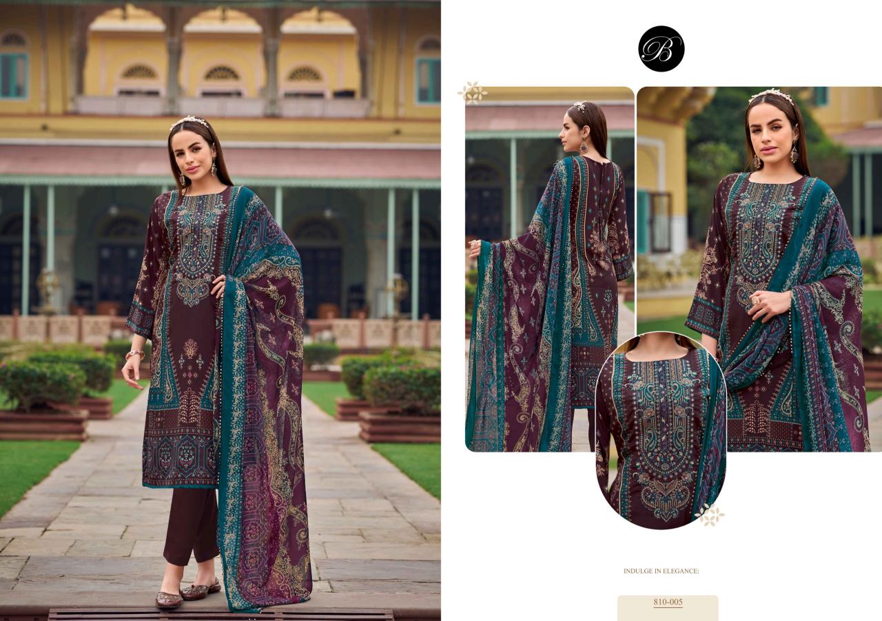 BelliZa Gazal Catalog wholesale dress material shops in chickpet