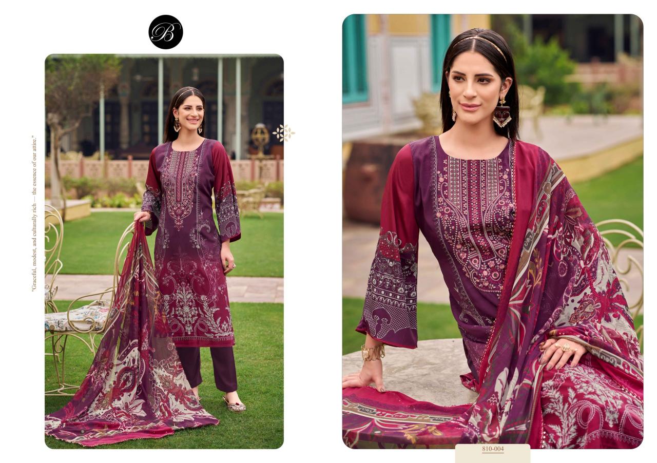 BelliZa Gazal Catalog wholesale dress material shops in chickpet