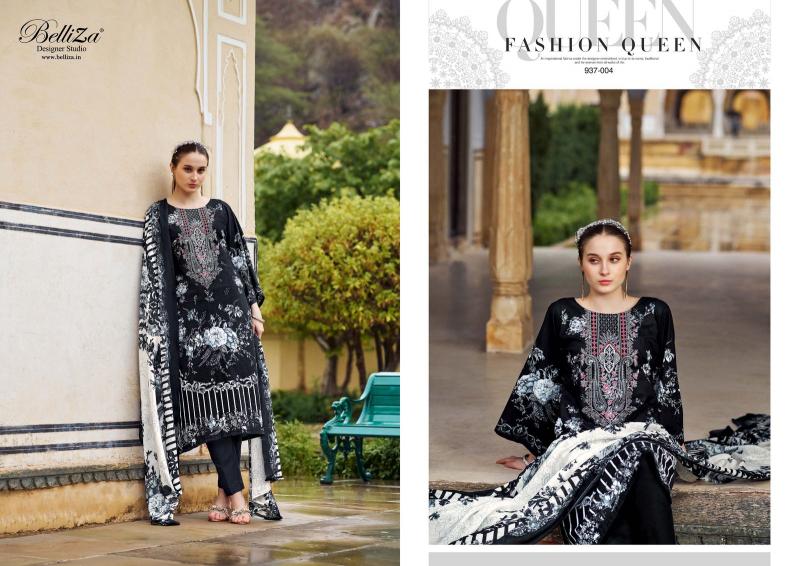 Belliza Naira Black And White Edition 3 Catalog wholesale dress material shops in jaipur