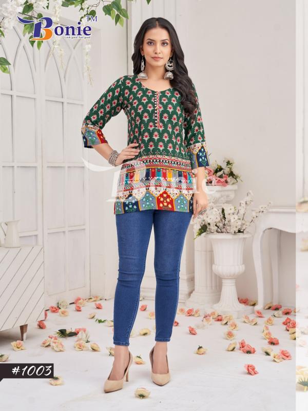 Bonie Sejal catalog catalog ethnic short kurtis online india 
