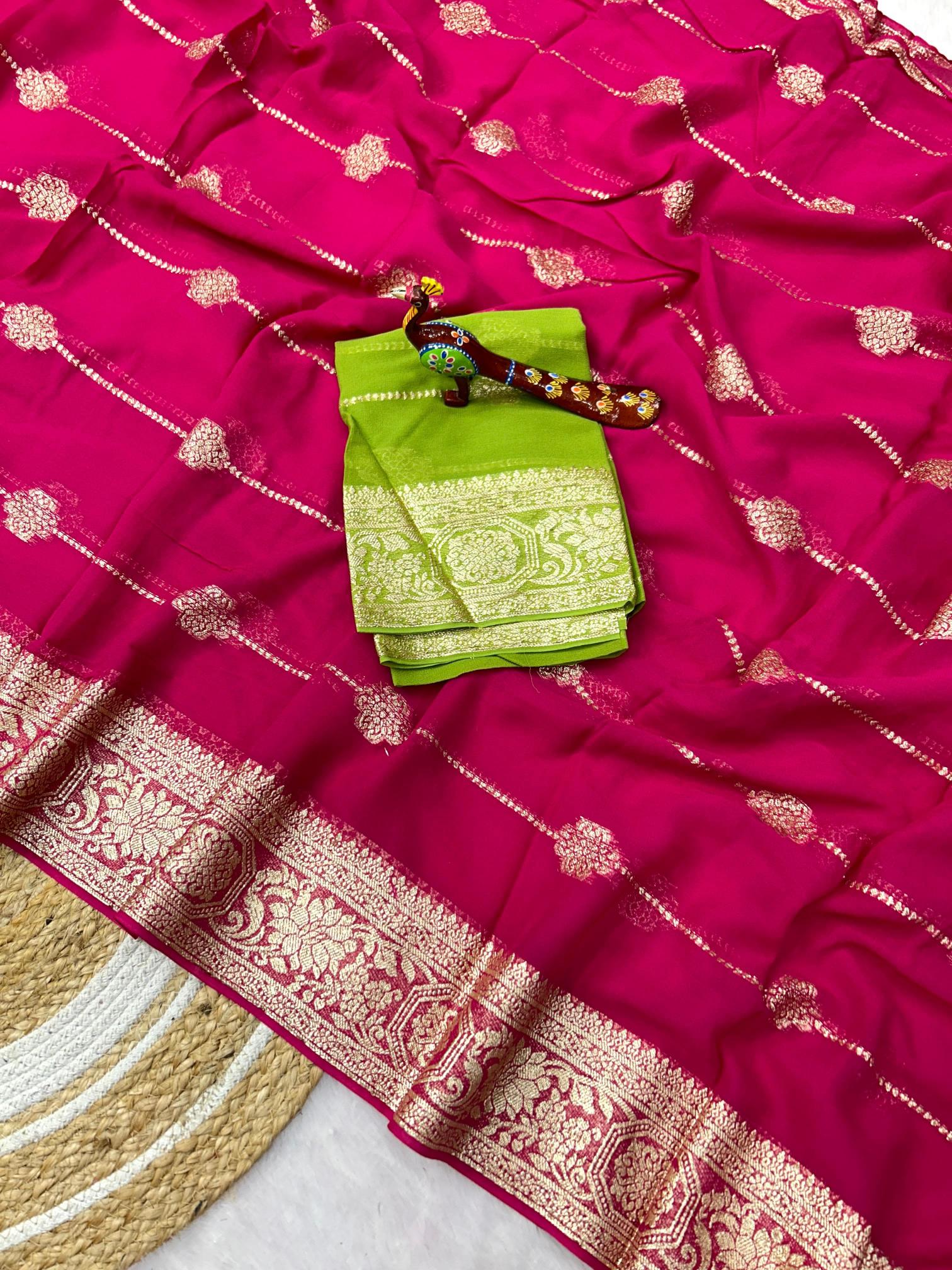 Dazira Radhika Catalog embellished saree gown online india