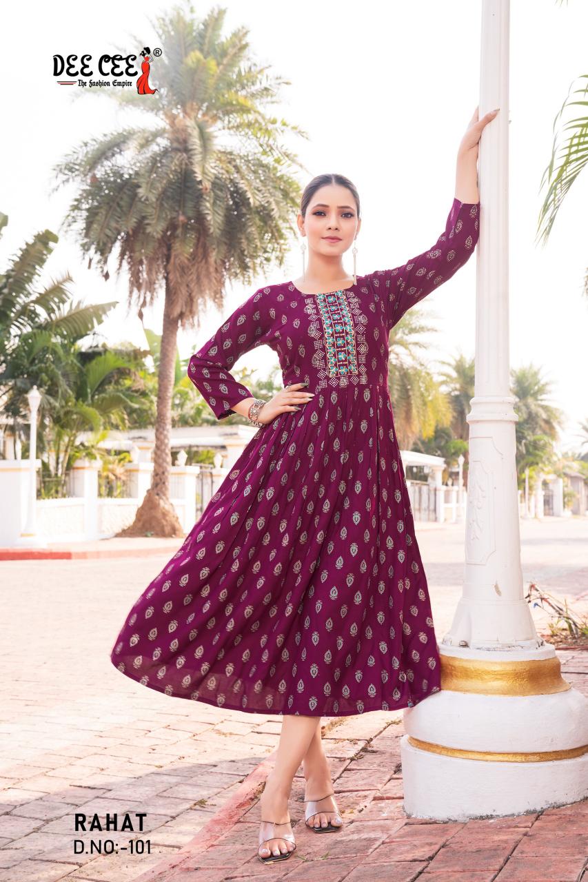 Deecee Rahat catalog w kurtis online shopping india