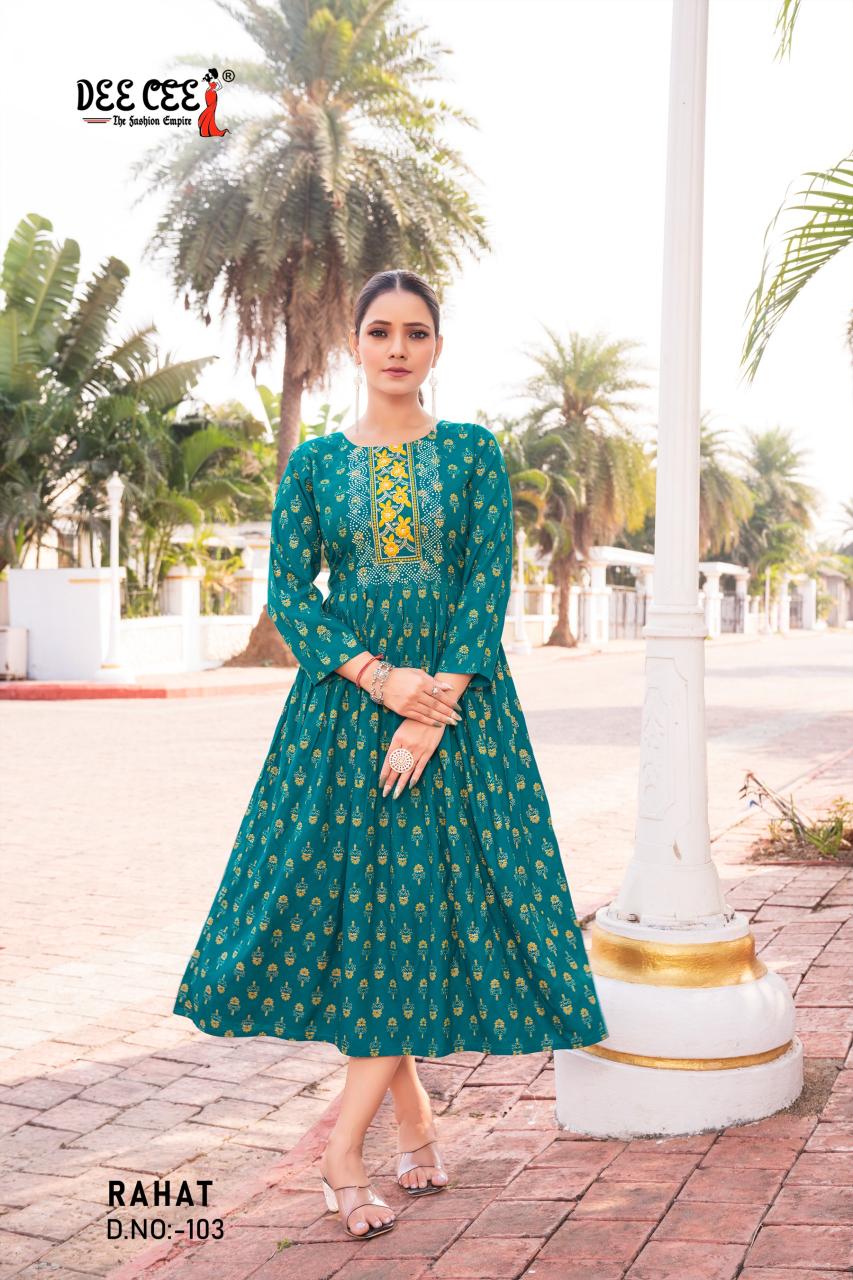 Deecee Rahat catalog w kurtis online shopping india
