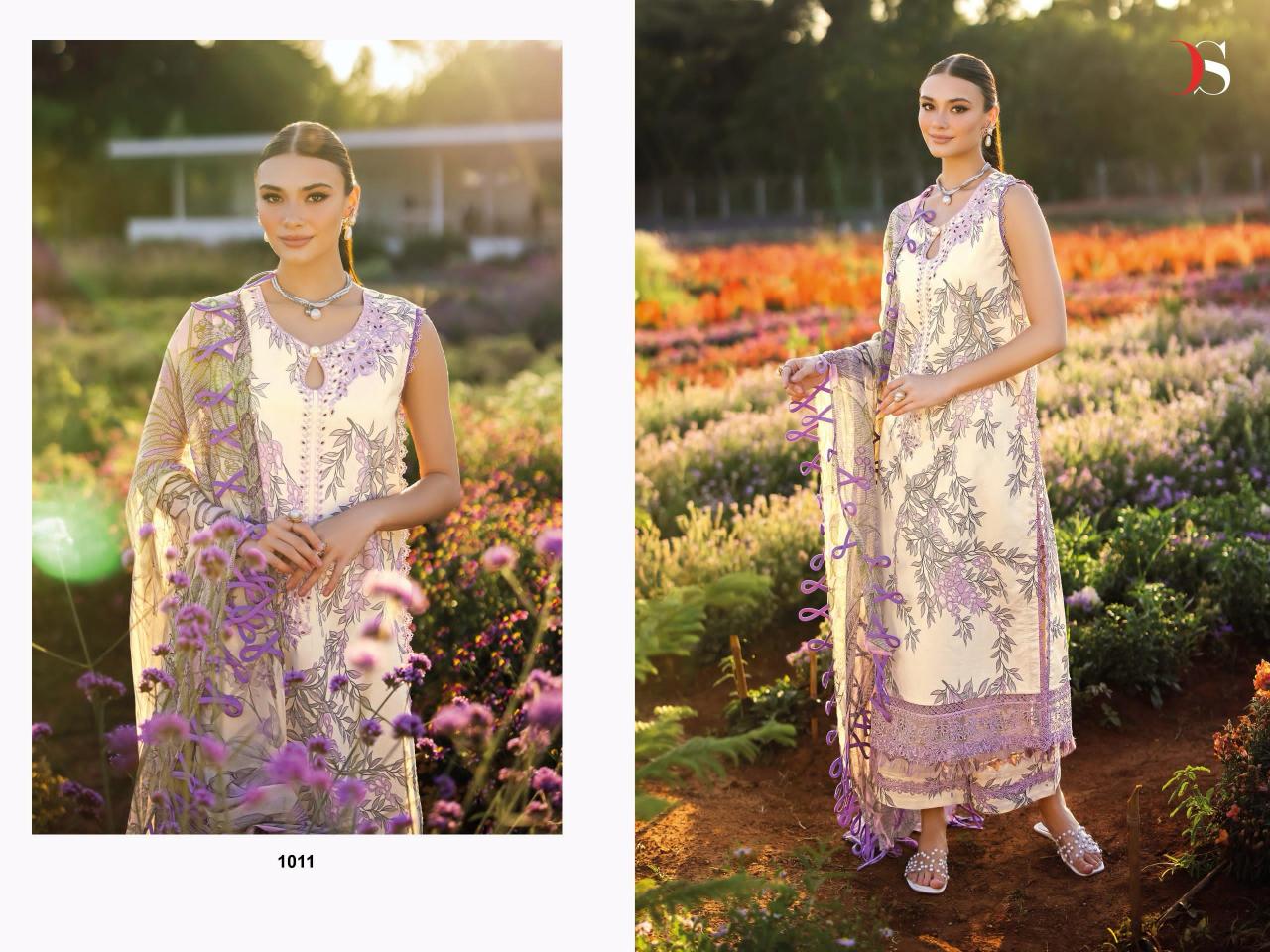 Deepsy Jade Flora 25 Vol 2 catalog Cotton Dupatta online shopping pakistani designer suits