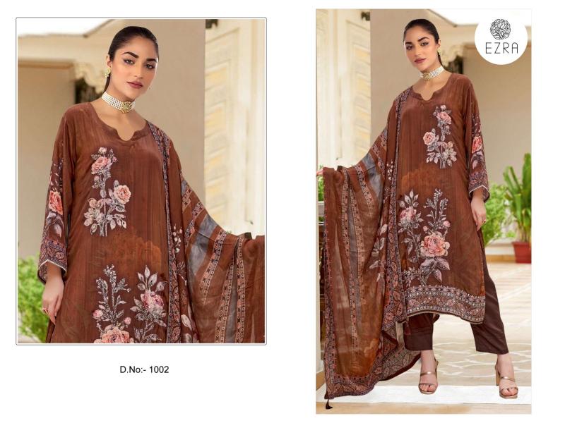 Ezra Nusrat catalog wholesale dress materials online chennai