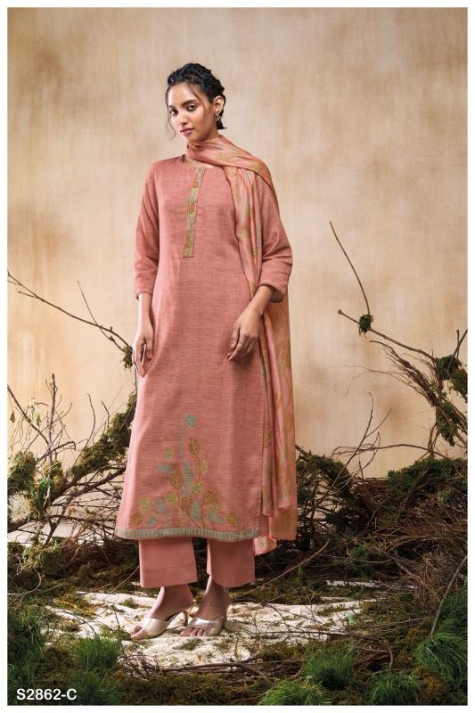 Ganga Miakol 2862 catalog wholesale printed salwar kameez