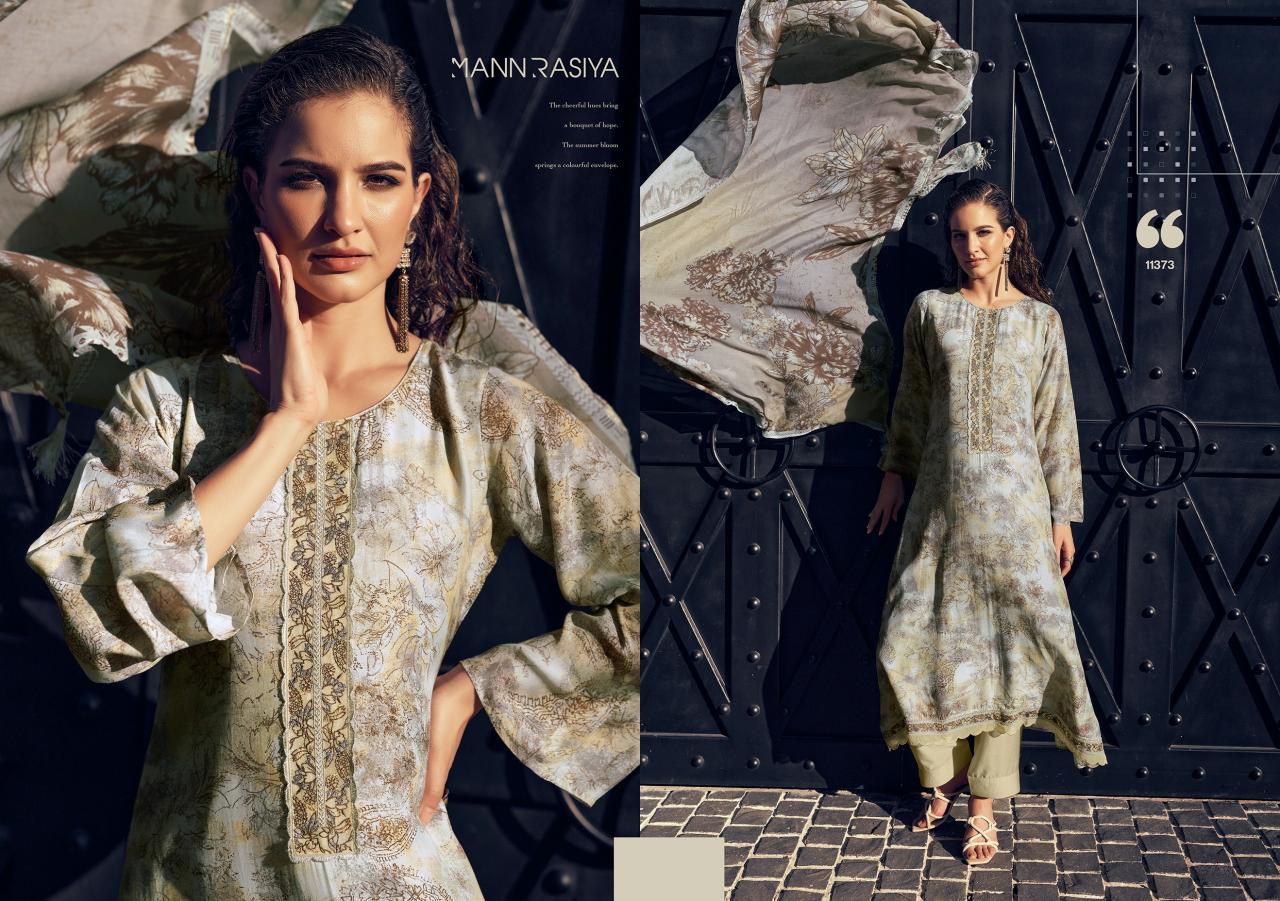 Mannrasiya Sahar Catalog wholesale dress material market in junagadh