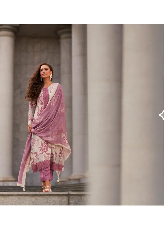 Mannrasiya Violetta Catalog wholesale dress material market in mumbai borivali
